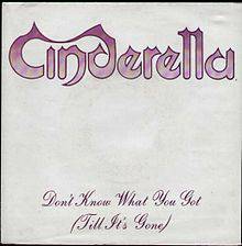 Cinderella : Don't Know What You Got (Till It's Gone)